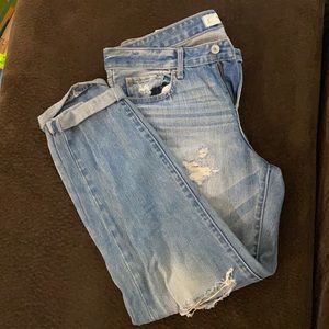 Abercrombie and Fitch crop jeans